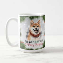Shiba Inu Funny Dog Pun Christmas Coffee Mok
