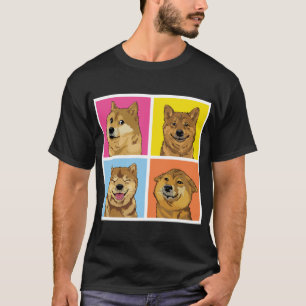 Shiba Inu Funny Meme dogs Lijst T-shirt