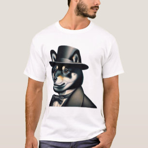 Shiba Inu Gentleman T-shirt