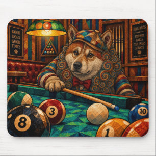Shiba Inu, Geometrisch Mozaïek Muismat