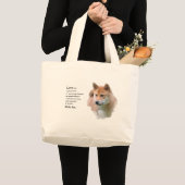 Shiba Inu Gifts Grote Tote Bag (Voorkant (product))