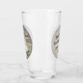 Shiba Inu Glasses Hondenliefhebber Art Glass Perso Glas (Links)