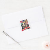 Shiba Inu Glitter Confetti Sticker (Envelop)