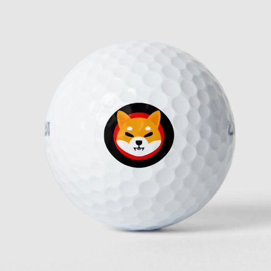 Shiba Inu Golfballen (Voorkant)