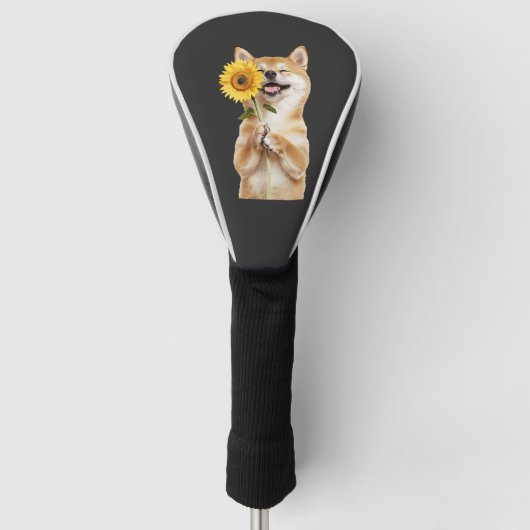 Shiba Inu Golfheadcover (Voorkant)