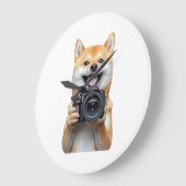 Shiba Inu Grote Klok (Hoek)