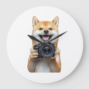 Shiba Inu Grote Klok