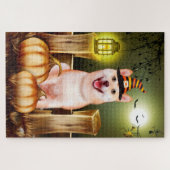 Shiba Inu Halloween puzzel Legpuzzel (Horizontaal)