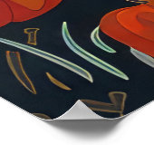 Shiba Inu Halloween Spooky Poster (Hoek)