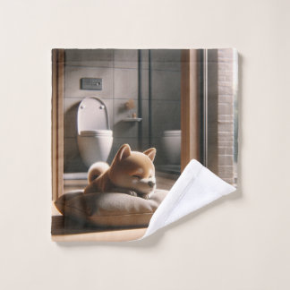 Shiba Inu Handdoek