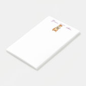 Shiba Inu Heart mama Post-it® Notes (Schuin)