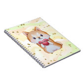 Shiba Inu Holding A Heart Notitieboek (Rechterzijde)