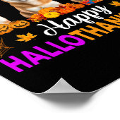 Shiba Inu Hond Halloween Kerst Hallothanksmas 1 Poster (Hoek)