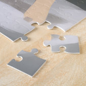 Shiba Inu Hond in Sneeuw Kerstmis Legpuzzel (Zijkant)