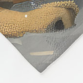 Shiba Inu Hond Kerstfeest Fleece Deken (Hoek)