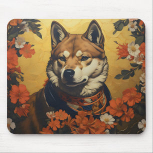 Shiba Inu Hond Samurai Muismat