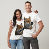 Shiba Inu hond T-shirt (Unisex)