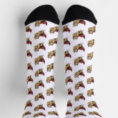 Shiba Inu Hond Wit Sokken (Top)