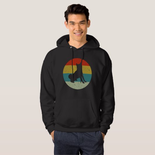 shiba inu  hoodie (Voorkant volledig)