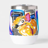 Shiba Inu in de stad (Voorkant)