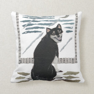 Shiba Inu, Japanse kunst Kussen