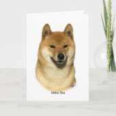 Shiba Inu Kaart (Voorkant)