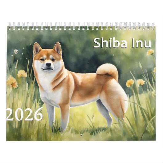 Shiba Inu Kalender (Hoes)