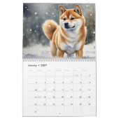 Shiba Inu Kalender (Jan 2027)