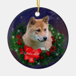 Shiba Inu kerstcadeaus Ornament