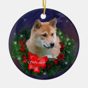 Shiba Inu kerstcadeaus Ornament
