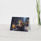 Shiba Inu Kerstfeest Seizoen Kaart (Voorkant)