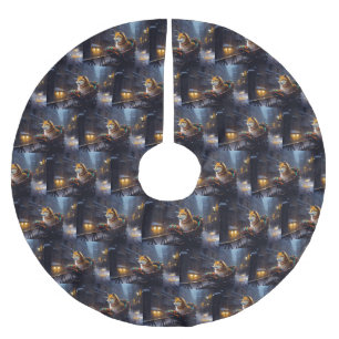 Shiba Inu Kerstfeest Seizoen Kerstboom Rok