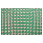 shiba inu kerstfeest stof (Yard (91,4 cm))