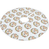 Shiba Inu Kerstkrans feestelijke pup Kerstboom Rok (Gekanteld)