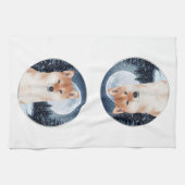 Shiba Inu Kitchen Towel Theedoek (Horizontaal)