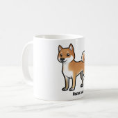 shiba inu koffiemok (Voorkant links)