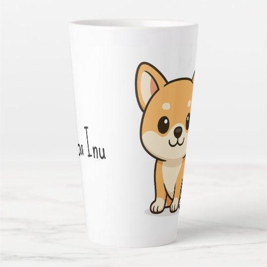 Shiba Inu Latte Mok (Voorkant)