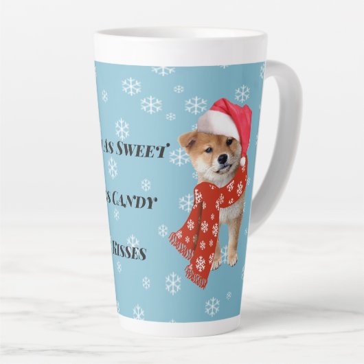 Shiba Inu Latte Mok (Rechterhoek)