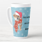 Shiba Inu Latte Mok (Linkerhoek)