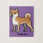shiba inu legpuzzel (Verticaal)