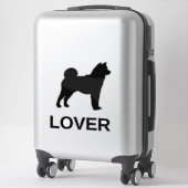 Shiba Inu-liefhebber Sticker (Koffer)