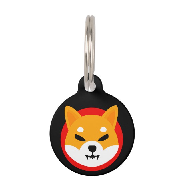 Shiba Inu Logo Huisdierpenning (Voorkant)