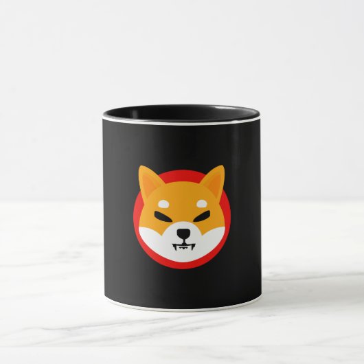 Shiba Inu Logo Only Afbeelding Mok (Midden)