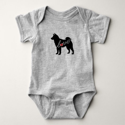 Shiba Inu Love Romper (Voorkant)