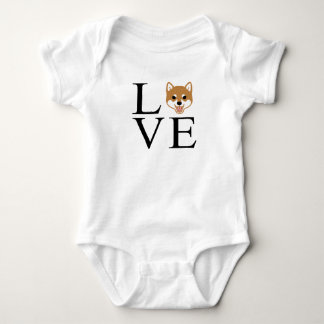 Shiba Inu Love Romper
