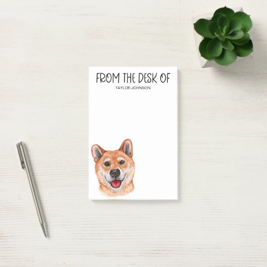 Shiba Inu Lover Post-it® Notes (Kantoor)