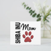 Shiba Inu Ma 2 Briefkaart (Staand voorkant)