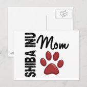 Shiba Inu Ma 2 Briefkaart (Voorkant / Achterkant)