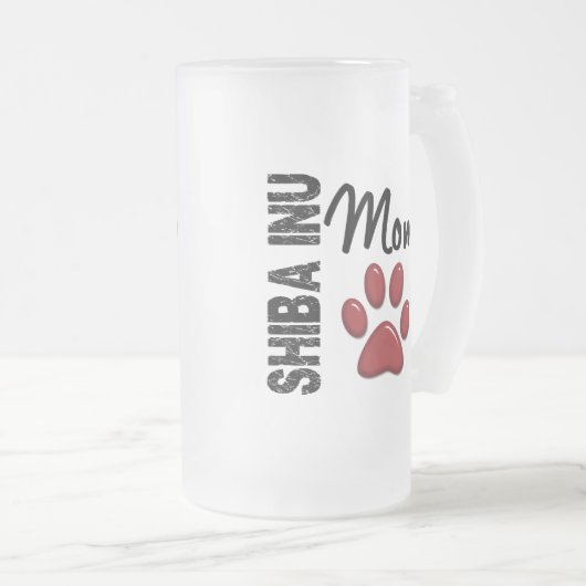 Shiba Inu Ma 2 Matglas Bierpul (Voorkant rechts)
