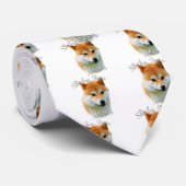 Shiba Inu Ma 2 Stropdas (Opgerold)
